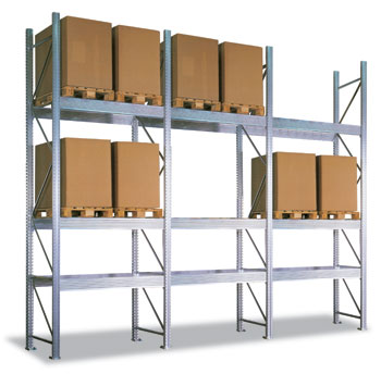 Scaffalatura porta pallets