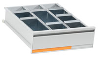 Cassetto con vaschette - Bertolesi srl