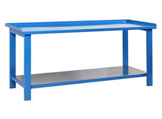 Tavolo officina con piano in metallo - Bertolesi srl